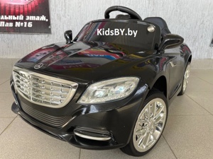 Детский электромобиль RiverToys Mercedes T007TT (черный) - фото