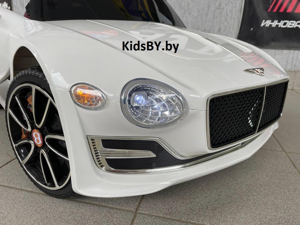 Детский электромобиль RiverToys Bentley-EXP12 JE1166 (белый) Лицензия - фото6
