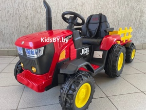 Детский электромобиль RiverToys O555OO (красный) - фото