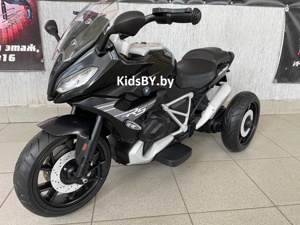 Детский электротрицикл RiverToys Z333ZZ (черный) - фото