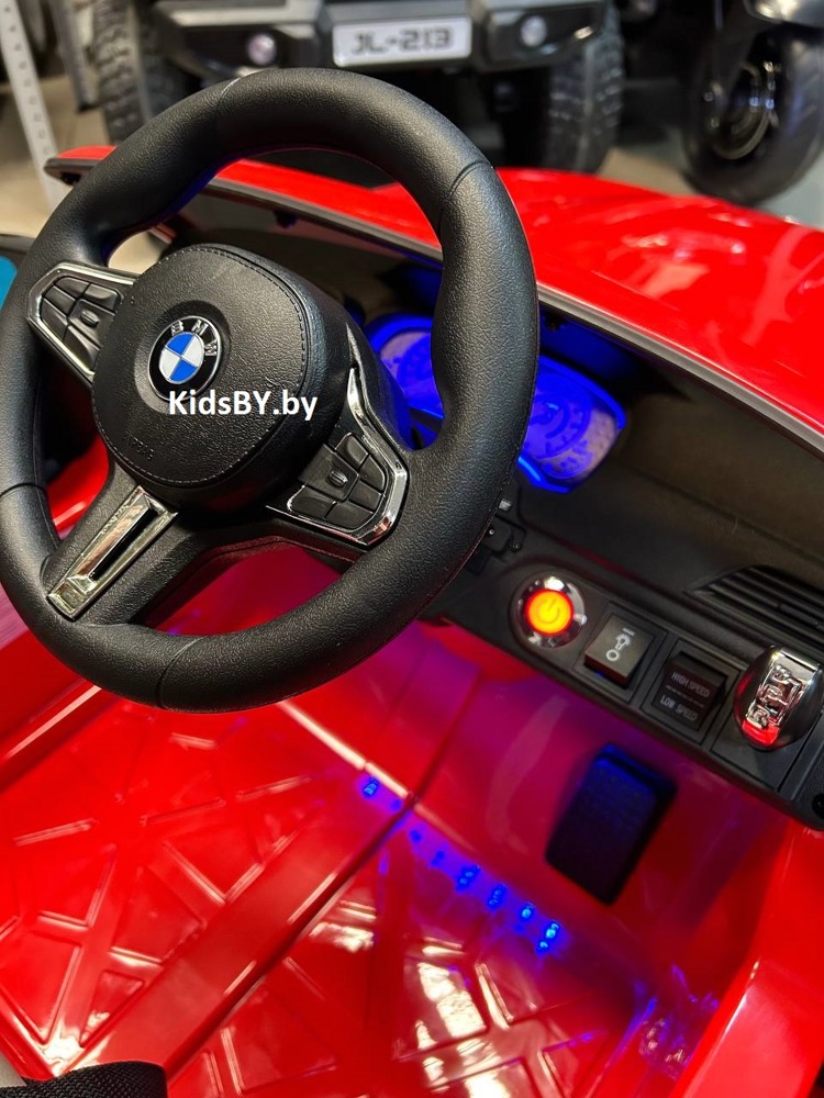 Детский электромобиль RiverToys BMW M5 A555MP (красный) Лицензия - фото3