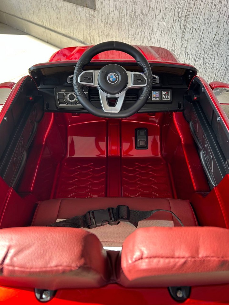 Детский электромобиль Baby Driver BMW X7 арт. B222 (красный глянец) Полноприводный - фото3
