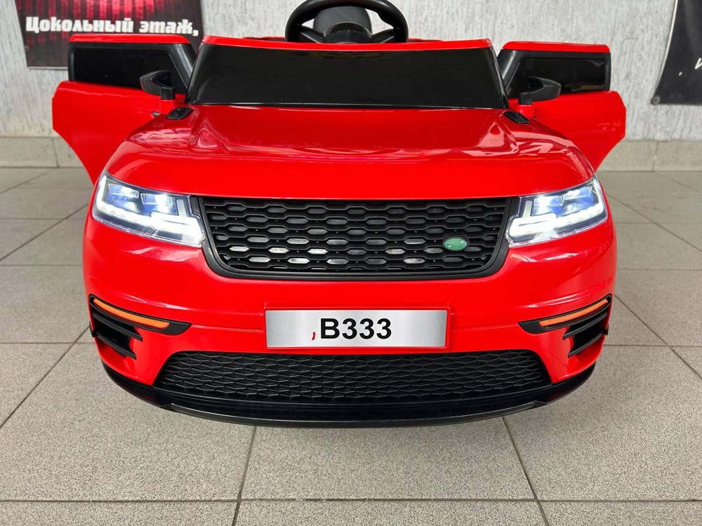 Детский электромобиль Baby Driver Range Rover арт. B333 (красный) Evoque - фото2