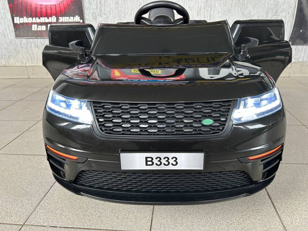 Детский электромобиль Baby Driver Range Rover арт. B333 (чёрный) Evoque - фото3