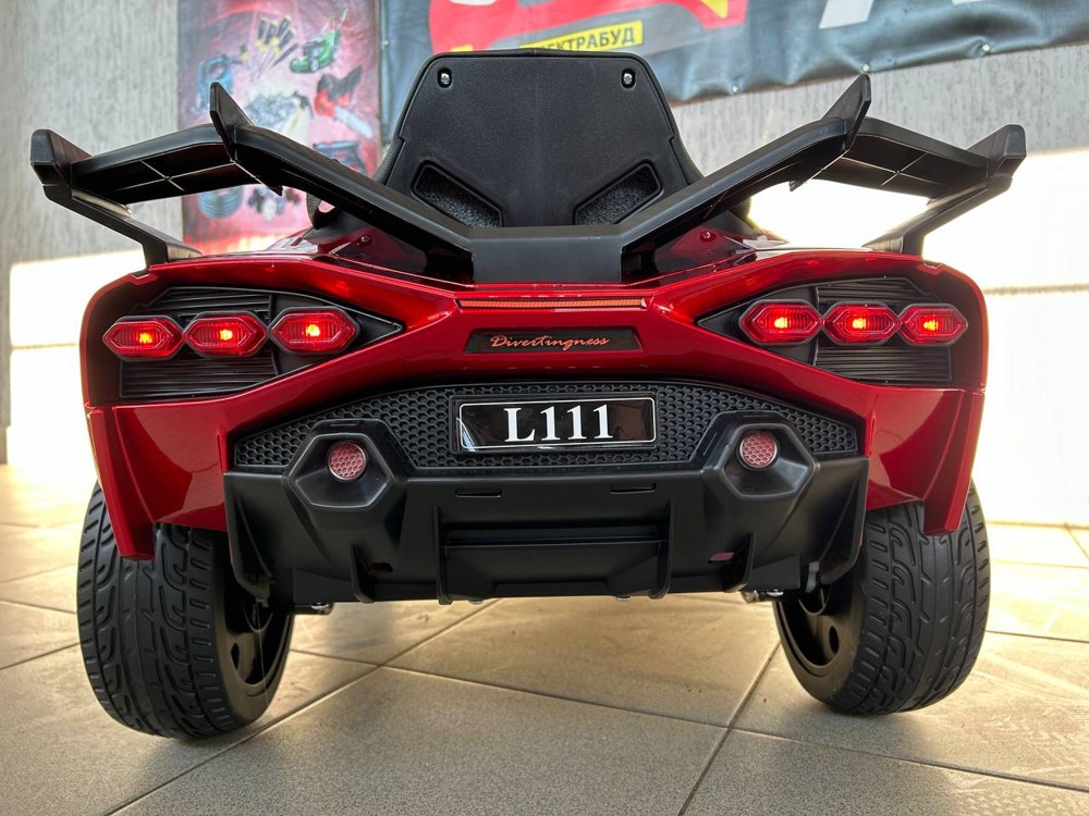 Детский электромобиль Baby Driver Lamborghini арт. L111 (красный) Lamborghini - фото6