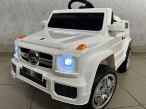 Детский электромобиль Baby Driver Mercedes-Benz арт. D111 (белый) - фото