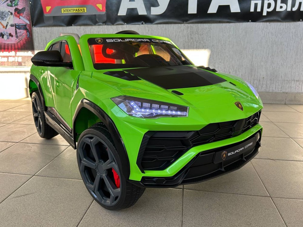 Детский электромобиль Baby Driver L444 (зелёный глянец) Lamborghini Urus Полноприводный - фото2