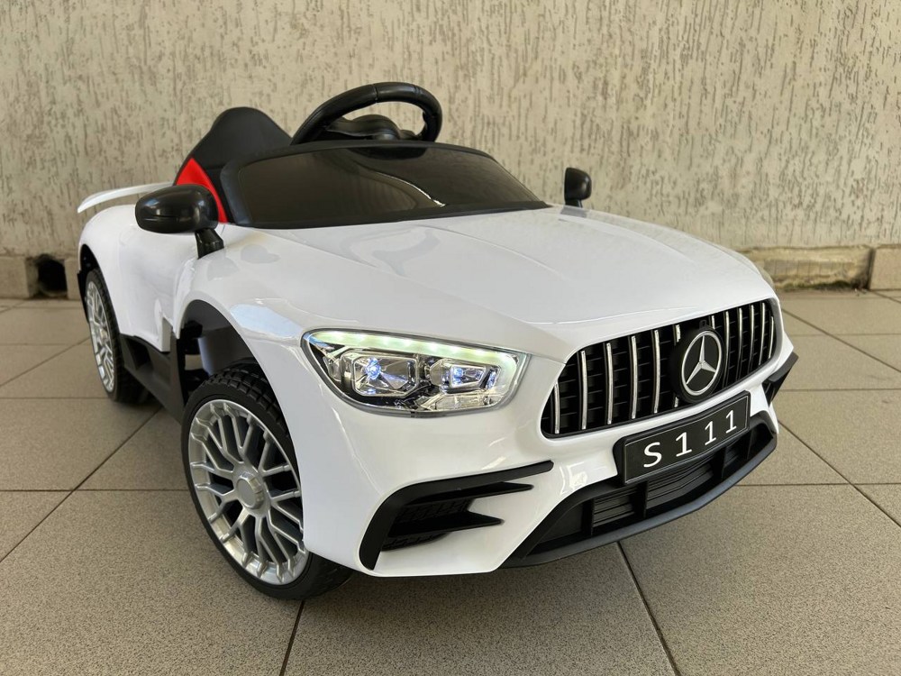 Детский электромобиль Baby Driver S111 (белый) Mercedes-Benz AMG GT фото-5 Детский электромобиль Baby Driver S111 (белый) Mercedes-Benz AMG GT фото-5