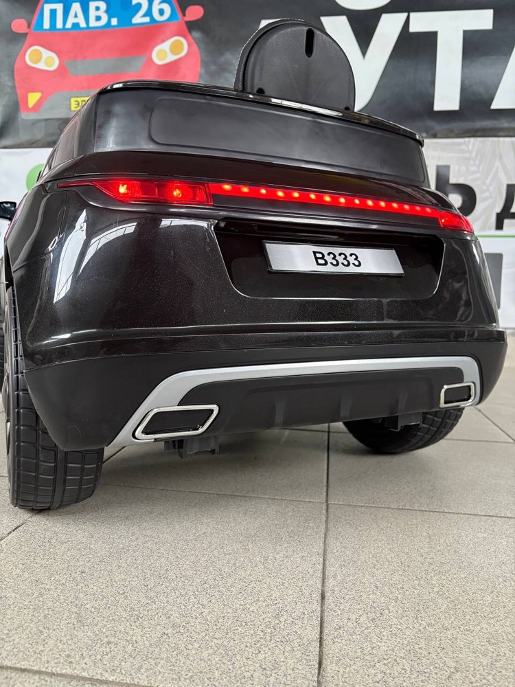 Детский электромобиль Baby Driver Range Rover арт. B333 (чёрный) Evoque - фото6