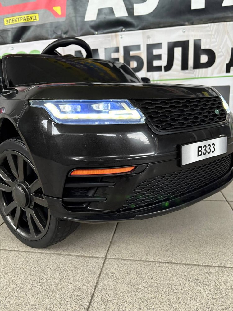 Детский электромобиль Baby Driver Range Rover арт. B333 (чёрный) Evoque - фото2