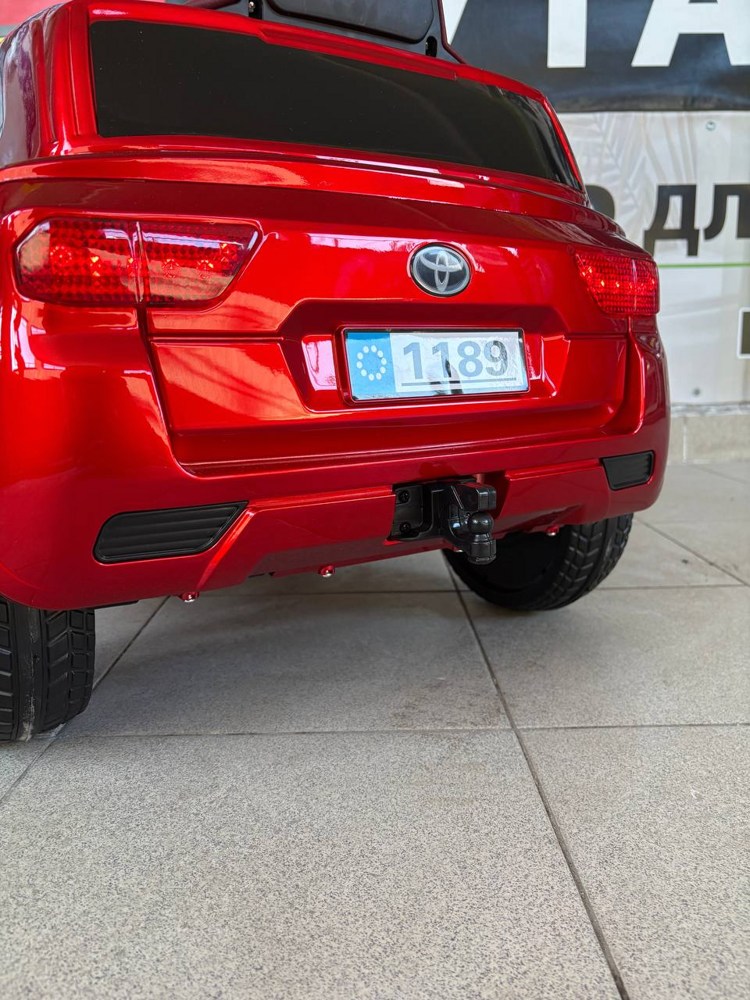 Детский электромобиль Baby Driver 2299 (красный глянец) Toyota Land Cruiser - фото6