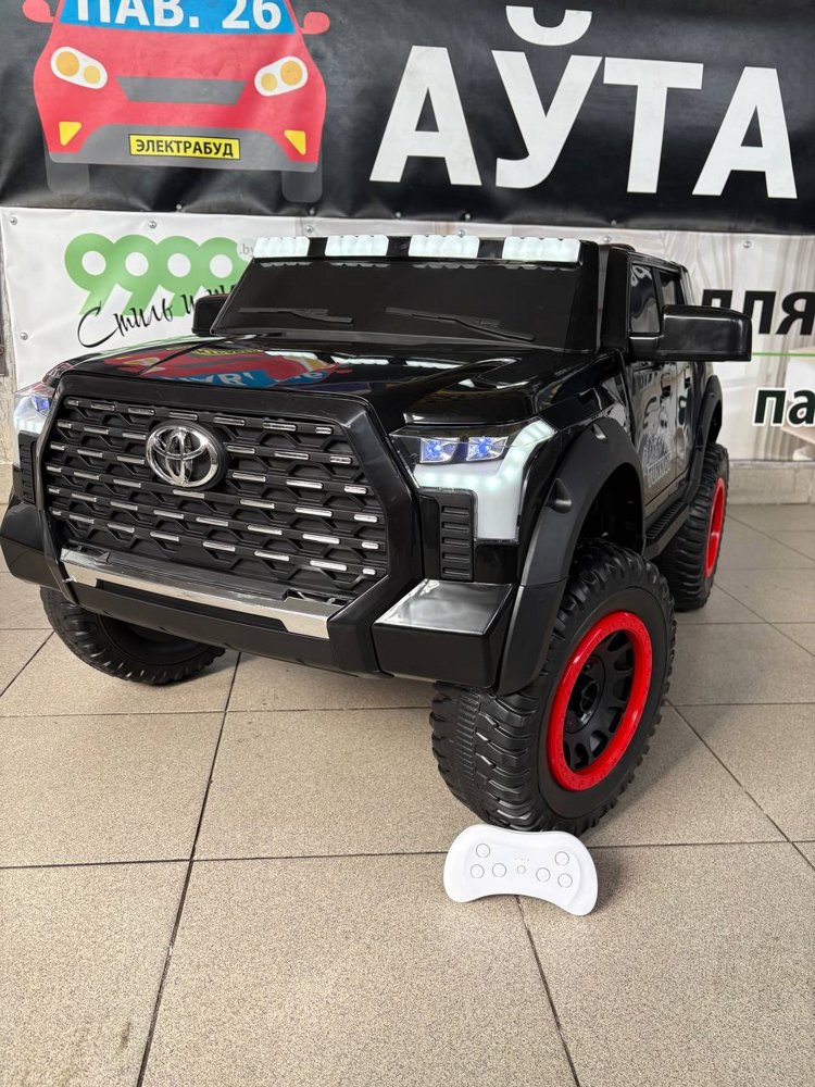 Детский электромобиль Baby Driver J111 (черный глянец) Toyota Tundra - фото2