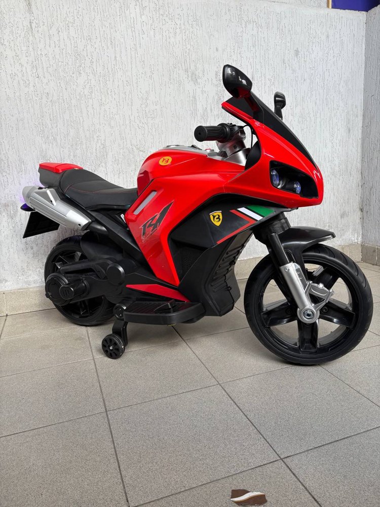 Детский электромотоцикл Baby Driver арт. H333 (красный) Yamaha - фото6