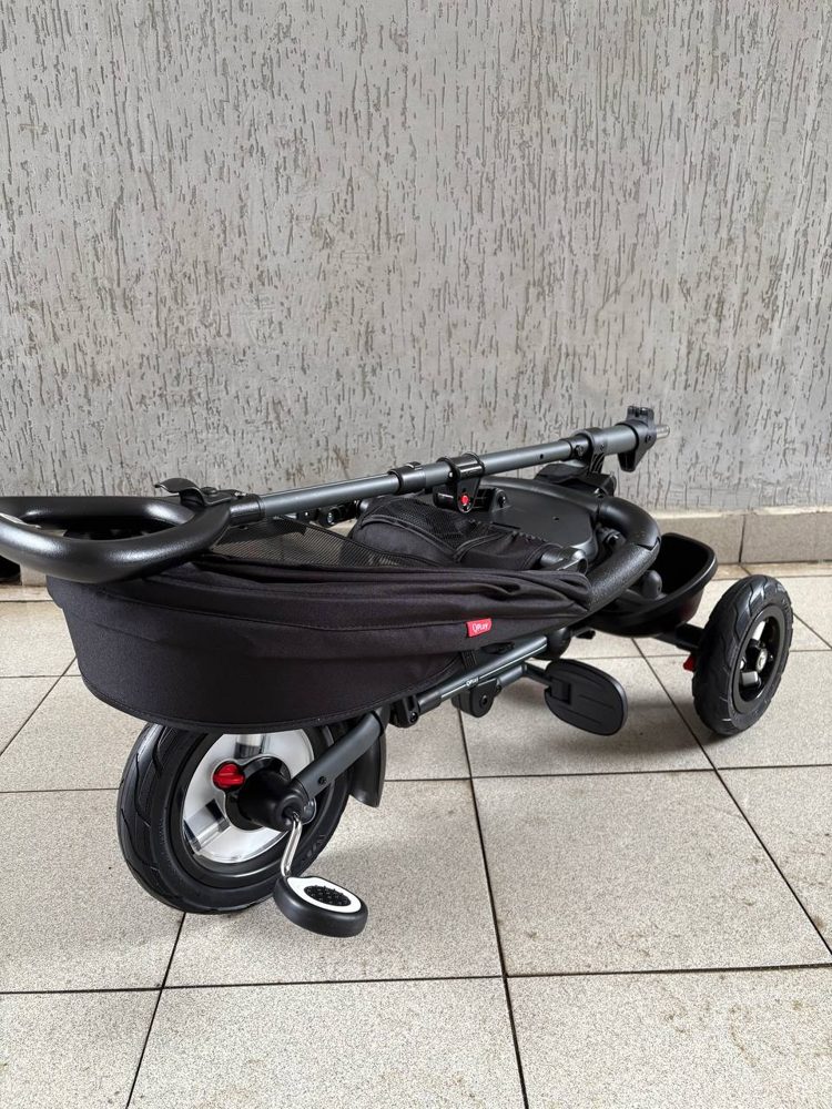 Складной трехколесный велосипед QPlay Rito QA6B (черный) фото-2 Складной трехколесный велосипед QPlay Rito QA6B (черный) фото-2