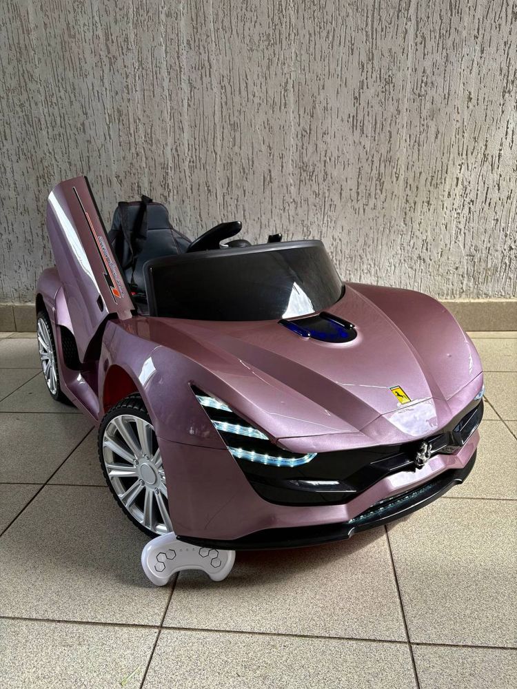 Детский электромобиль Baby Driver S333 (коричневый глянец) Ferrari