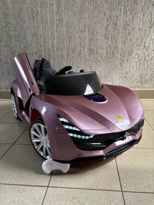 Детский электромобиль Baby Driver S333 (коричневый глянец) Ferrari - фото
