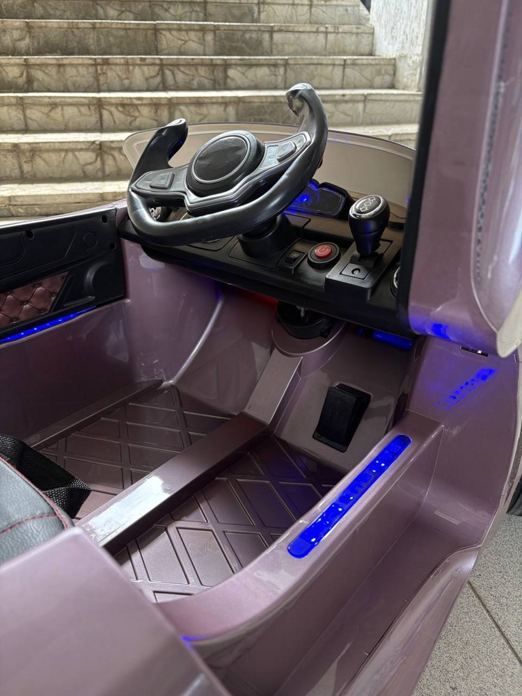 Детский электромобиль Baby Driver S333 (коричневый глянец) Ferrari - фото4