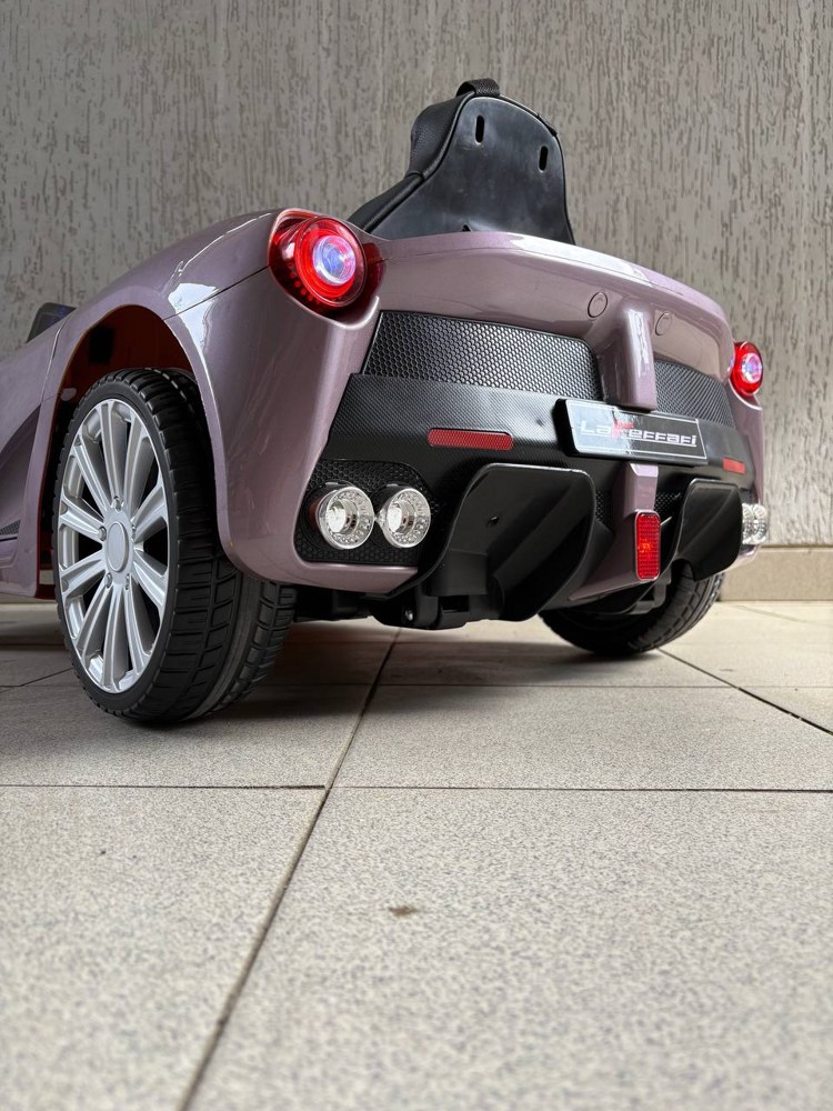 Детский электромобиль Baby Driver S333 (коричневый глянец) Ferrari - фото6