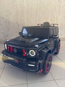 Детский электромобиль RiverToys Z777ZZ (черный) Полный привод - фото