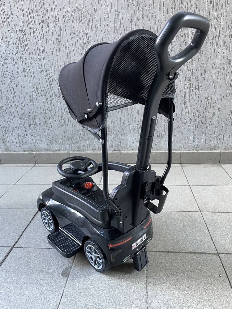 Детский толокар RiverToys Z005ZZ-B (черный) - фото2