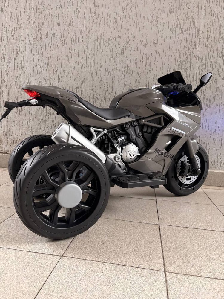 Детский электромотоцикл Baby Driver Ducati E003EE (белый) - фото4