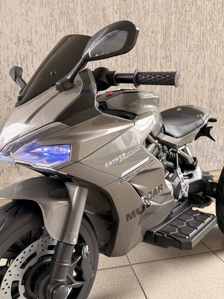 Детский электромотоцикл Baby Driver Ducati E003EE (розовый) - фото2