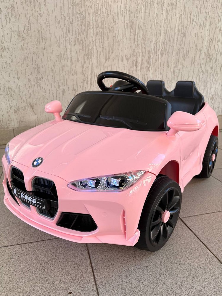 Детский электромобиль Baby Driver BMW M4 E002BB (розовый)