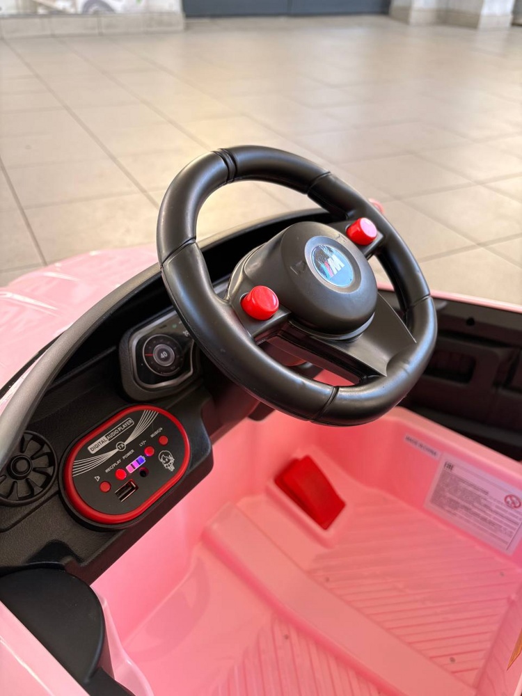 Детский электромобиль Baby Driver BMW M4 E002BB (розовый) - фото3