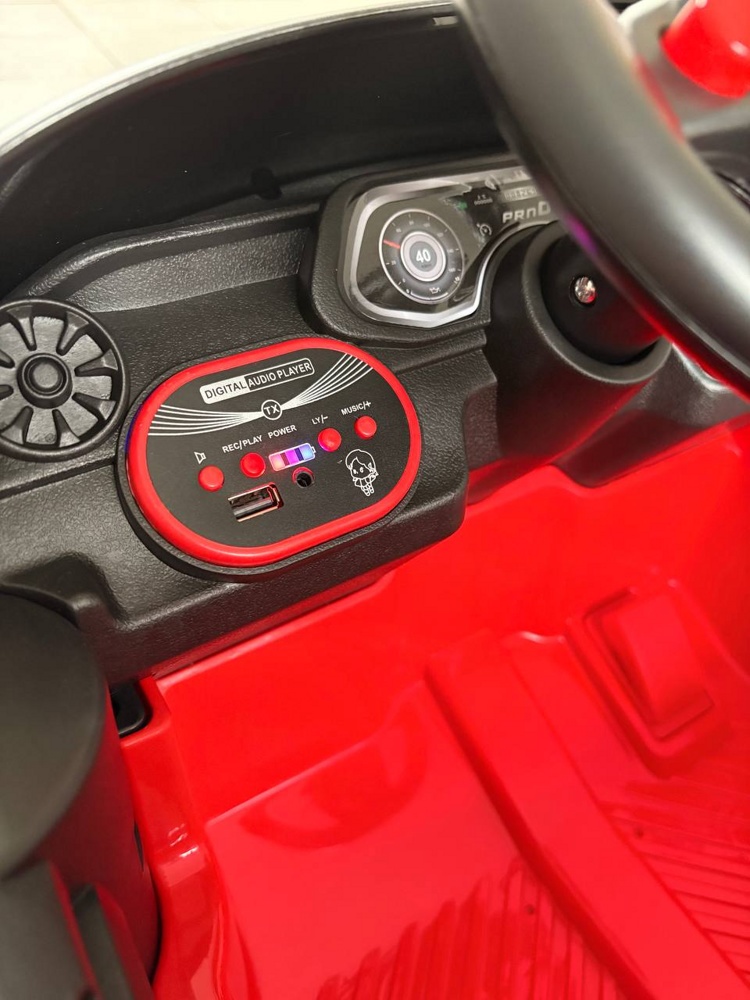 Детский электромобиль Baby Driver BMW M4 E002BB (красный) - фото4