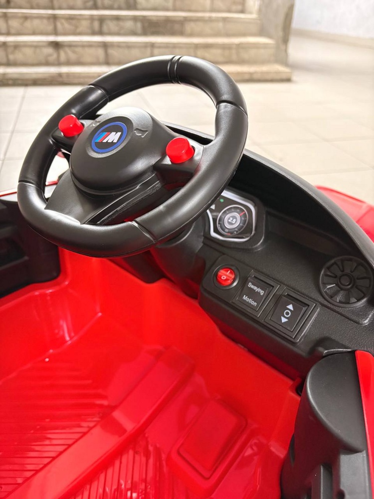 Детский электромобиль Baby Driver BMW M4 E002BB (красный) - фото3
