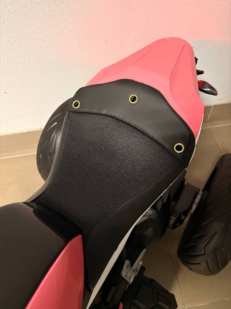 Детский электромотоцикл Baby Driver Ducati E003EE (розовый) - фото4