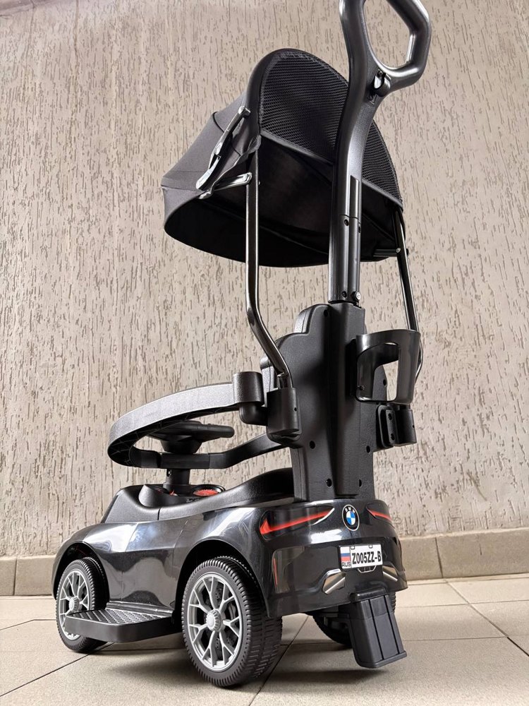 Детский толокар RiverToys Z005ZZ-B (черный) - фото2