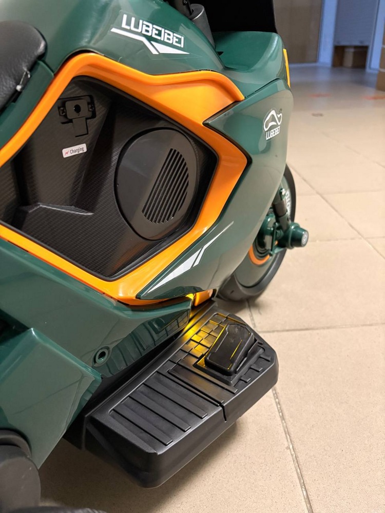 Детский электромотоцикл Baby Driver арт. K111 (зеленый) - фото5