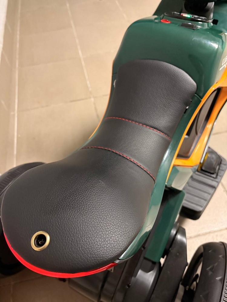 Детский электромотоцикл Baby Driver арт. K111 (зеленый) - фото4