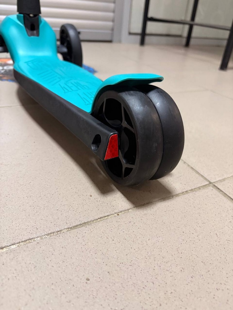 Самокат четырехколесный Slider Boss Original Bo-Ori-016 (морская волна) фонарик в комплекте - фото5