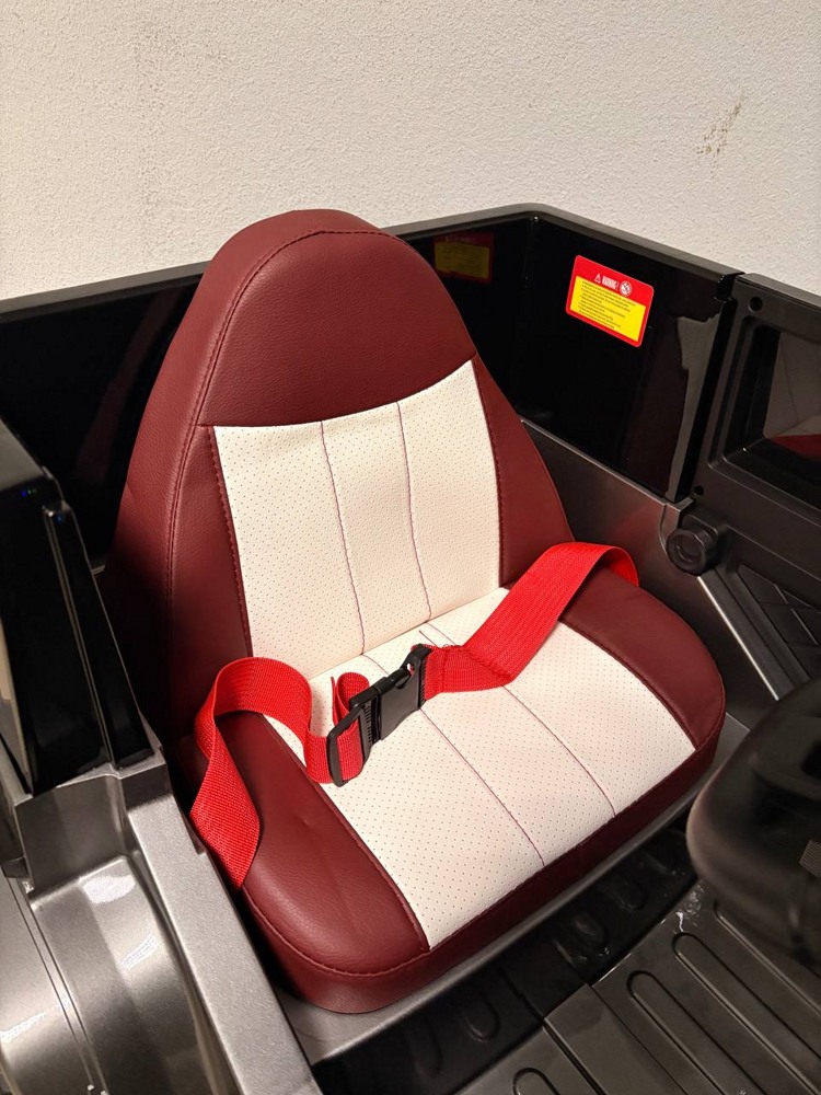 Детский электромобиль Baby Driver 2233 (серый глянец) Mercedes-Benz G-Класс Полноприводный - фото5