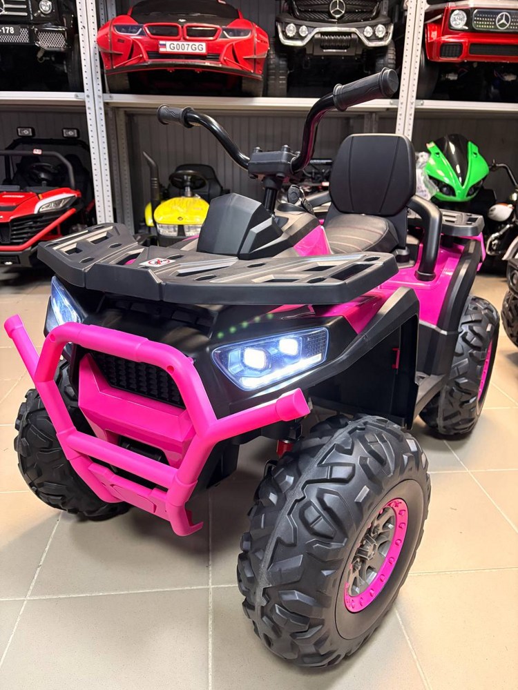 Детский квадроцикл Baby Driver арт. 8610020-4R (розовый)