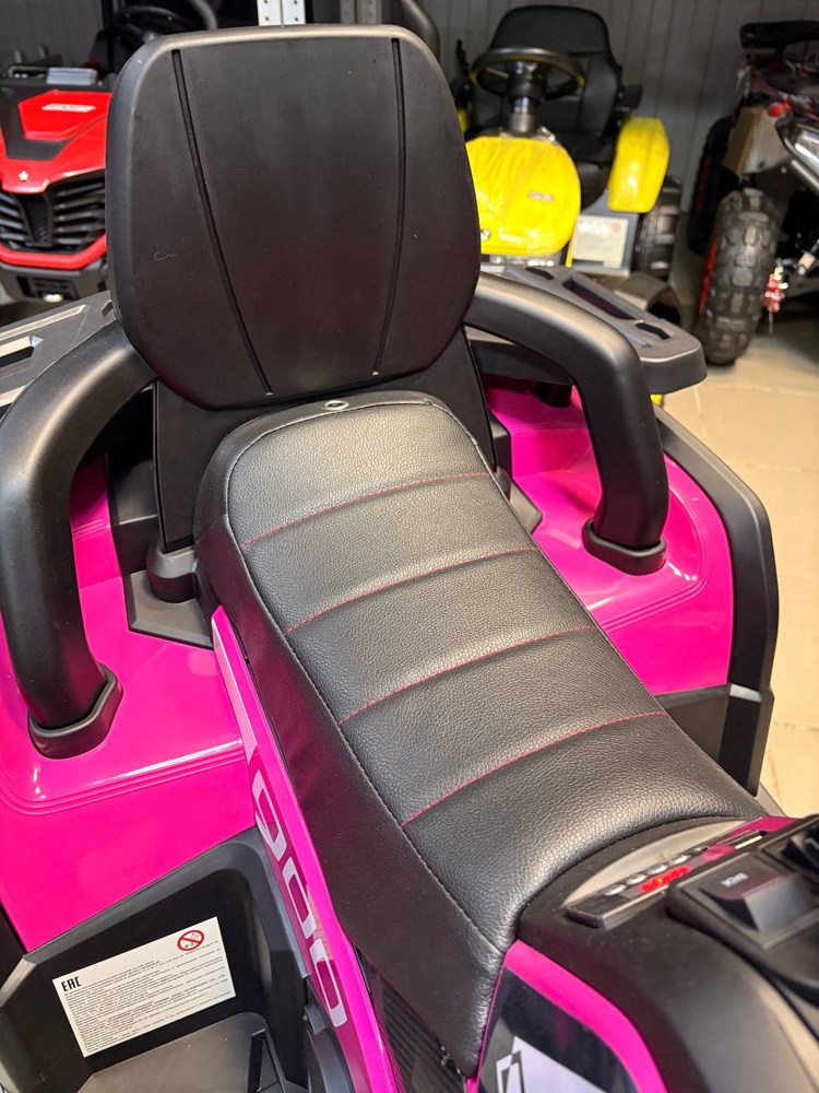 Детский квадроцикл Baby Driver арт. 8610020-4R (розовый) - фото4