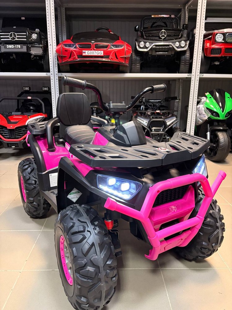Детский квадроцикл Baby Driver арт. 8610020-4R (розовый) - фото2