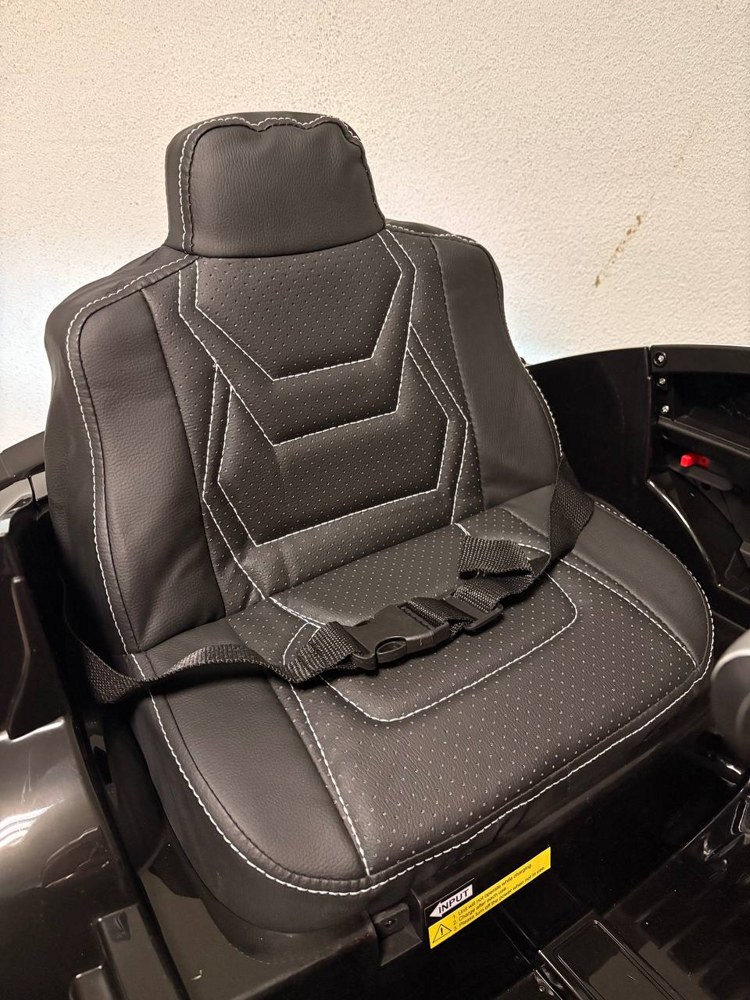 Детский электромобиль Baby Driver Dodge S222 (черный) Полиция Лицензия - фото5