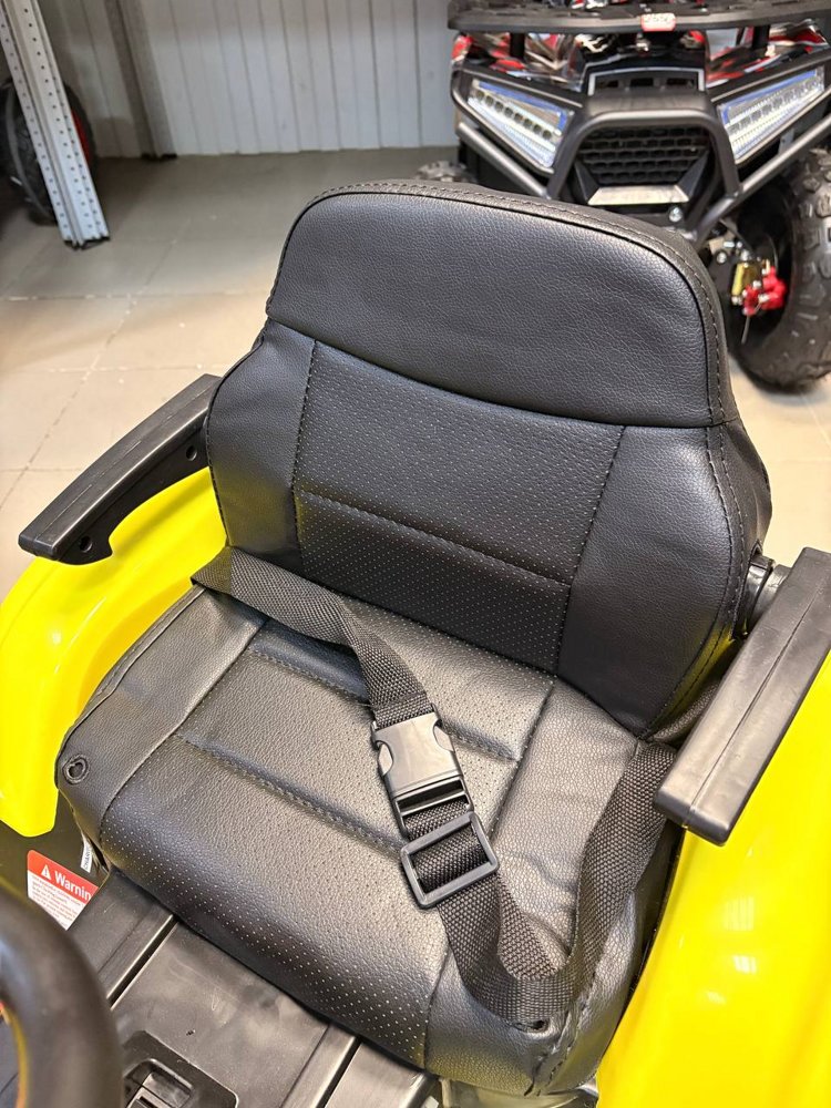 Детский электромобиль Baby Driver R222 (желтый) Трактор с прицепом - фото3