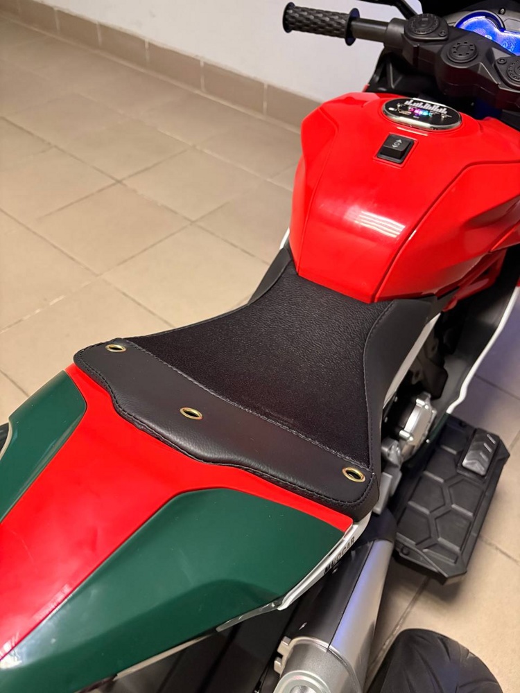 Детский электромотоцикл Baby Driver Ducati E003EE (красный) - фото5