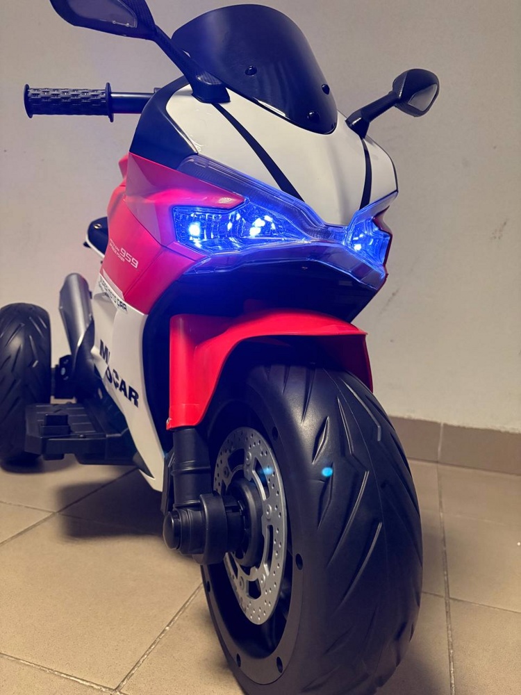 Детский электромотоцикл Baby Driver Ducati E003EE (красный) - фото3
