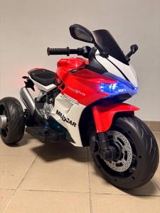 Детский электромотоцикл Baby Driver Ducati E003EE (красный) - фото