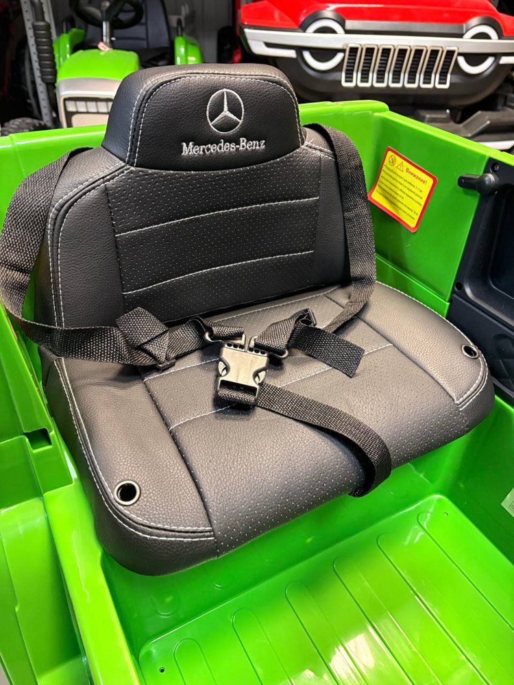 Детский электромобиль RiverToys Mercedes-AMG G63 G222GG (зеленый) фото-3