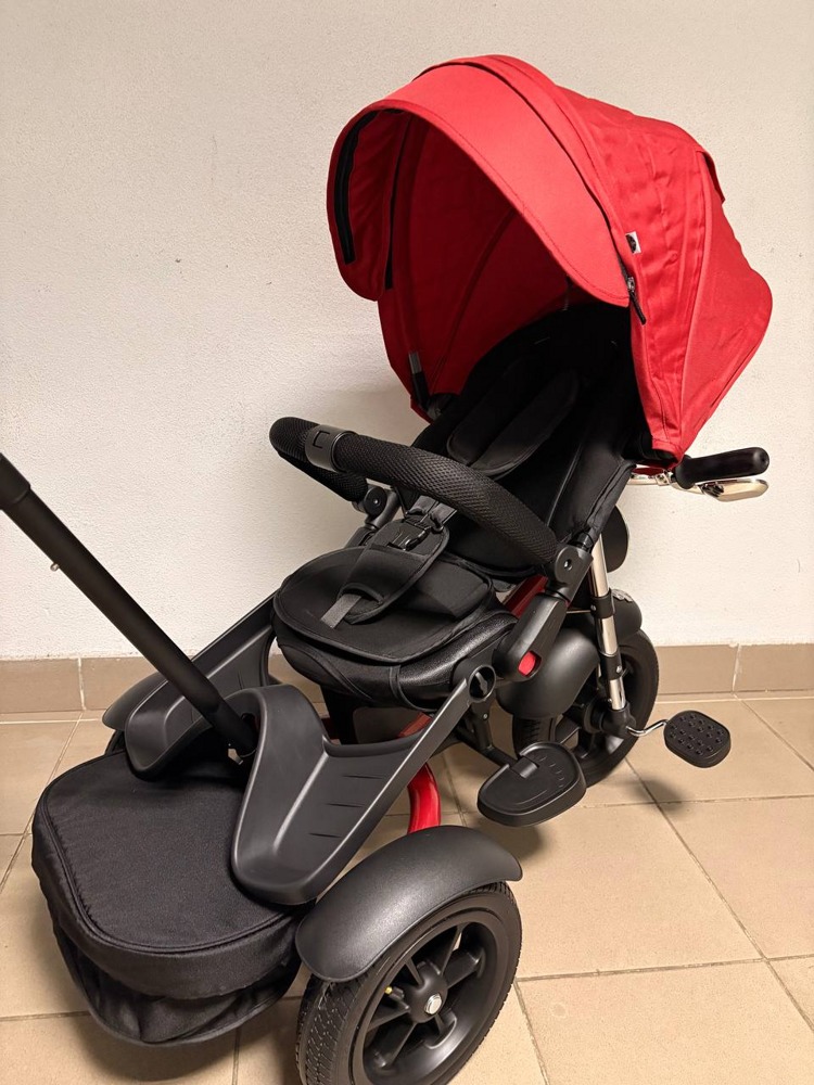 Велосипед трёхколёсный QPlay CH1R-2 (красный) Chopper - фото2 Велосипед трёхколёсный QPlay CH1R-2 (красный) Chopper - фото2