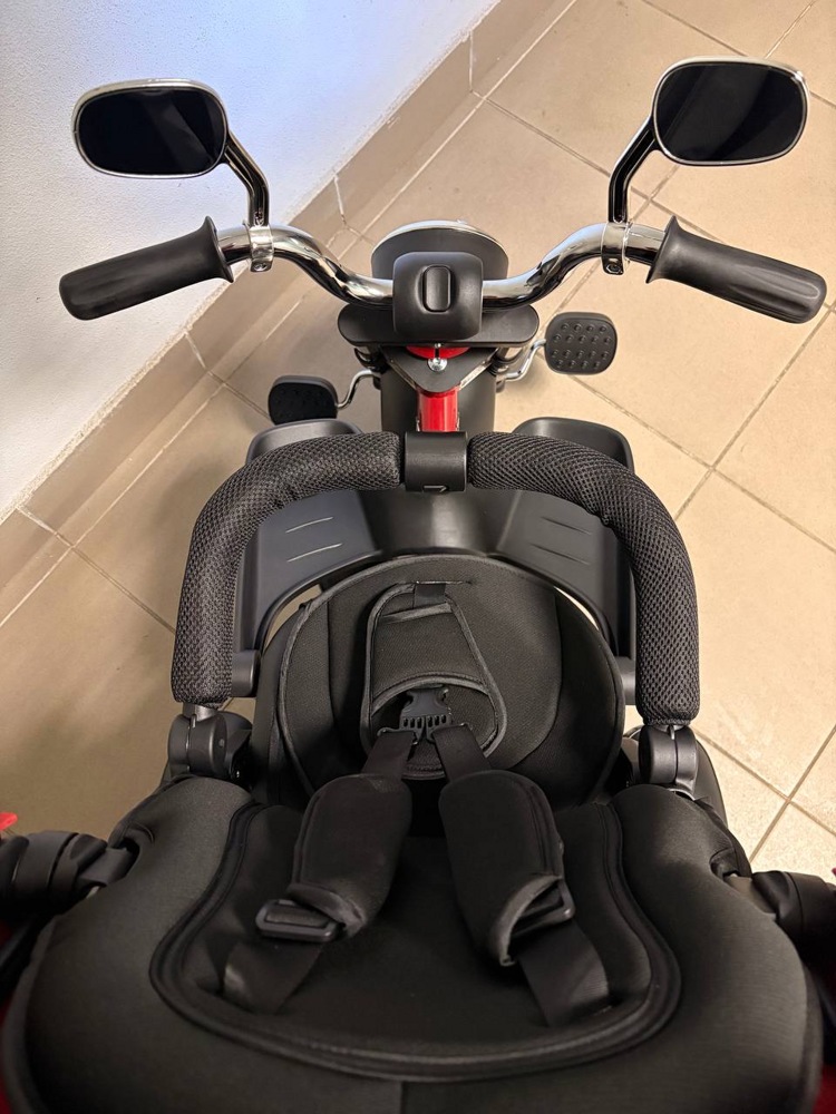 Велосипед трёхколёсный QPlay CH1R-2 (красный) Chopper фото-4