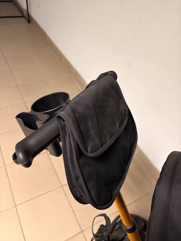 Складной трёхколёсный велосипед Qplay Nova Plus1GLD (чёрный/золотистый) фото-6 Складной трёхколёсный велосипед Qplay Nova Plus1GLD (чёрный/золотистый) фото-6