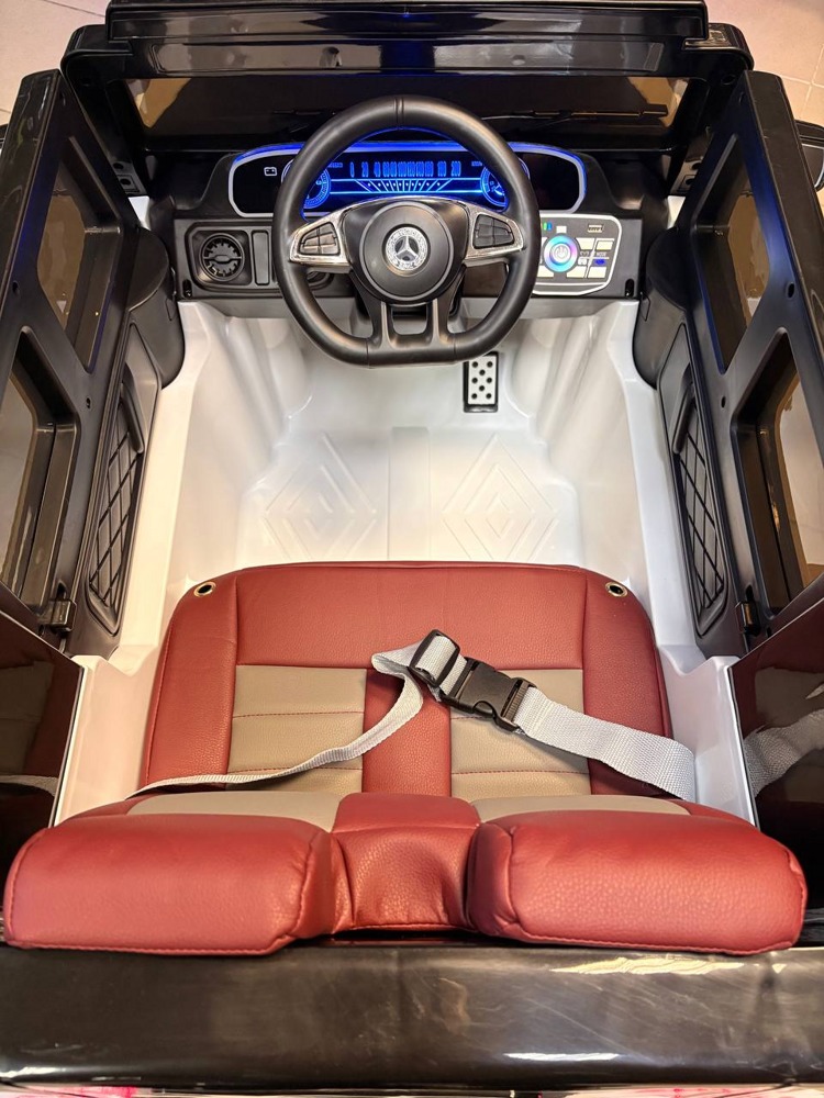 Детский электромобиль Baby Driver D444 (белый) Mercedes-Benz EQG Полноприводный фото-5 Детский электромобиль Baby Driver D444 (белый) Mercedes-Benz EQG Полноприводный фото-5