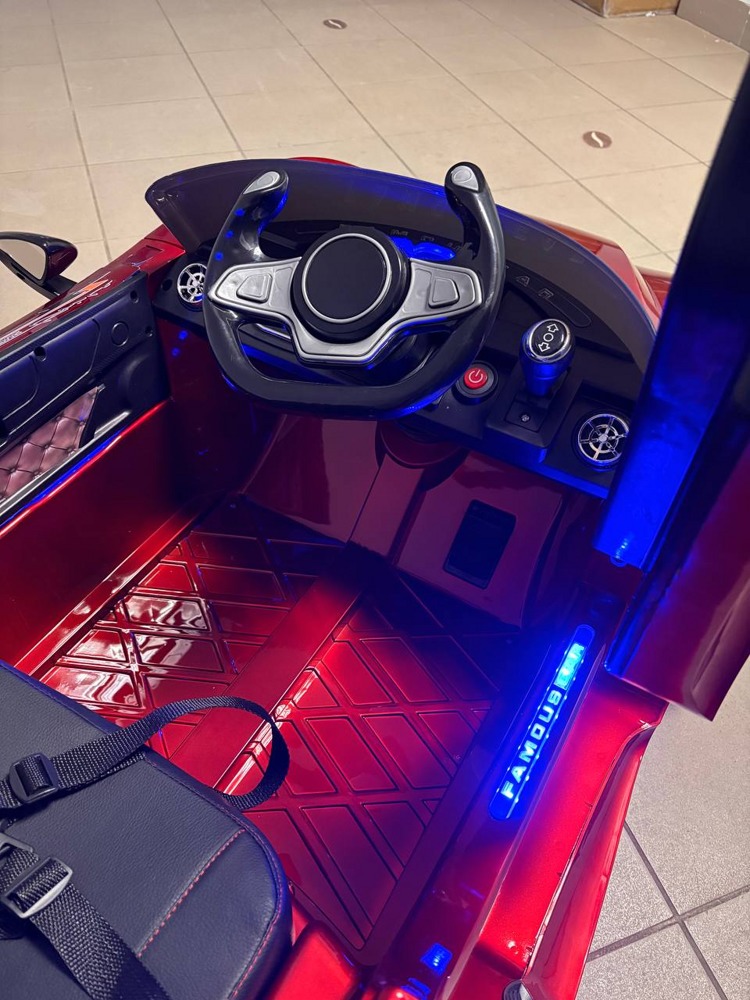 Детский электромобиль Baby Driver S333 (красный глянец) Ferrari фото-5 Детский электромобиль Baby Driver S333 (красный глянец) Ferrari фото-5